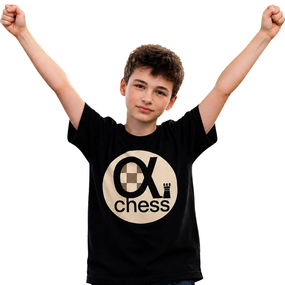 Ученик Alfa Chess радуется успеху
